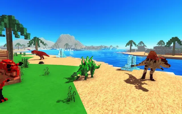 Blocky Ark Survival 3D android App screenshot 1