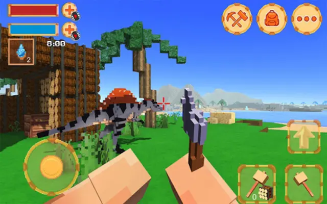 Blocky Ark Survival 3D android App screenshot 2